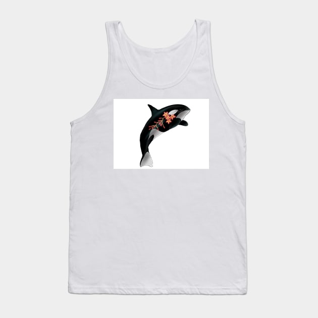 Tattoed Orca Tank Top by Ruthsic